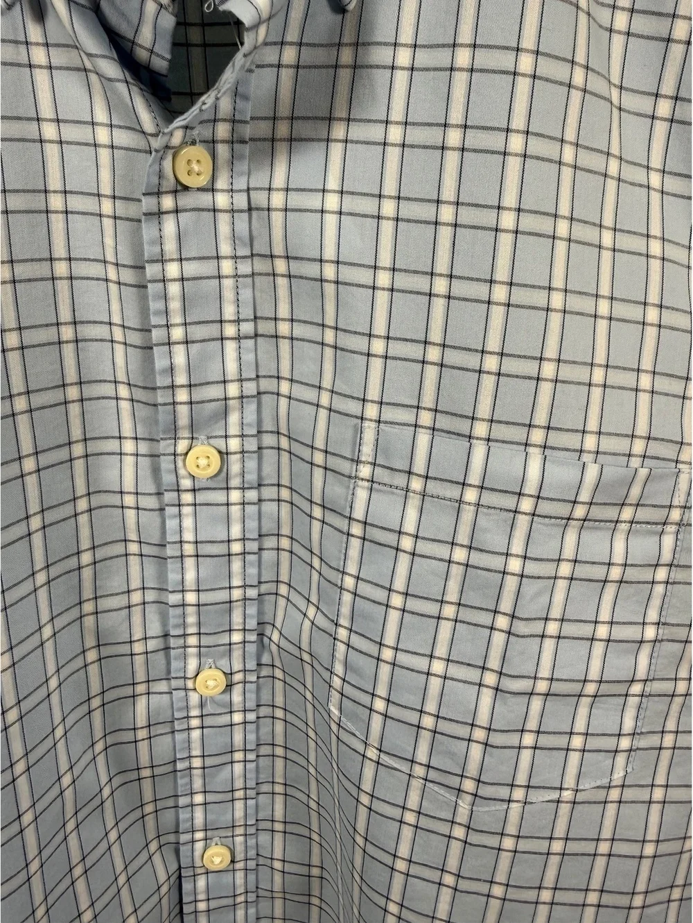 J.Crew NWT Performance Slim preppy cowboy core clean cut Blue Shirt Med